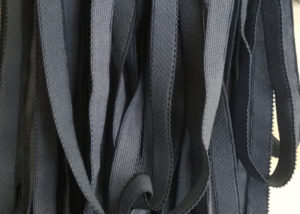 dark blue lingerie straps fabric dyeing specialist